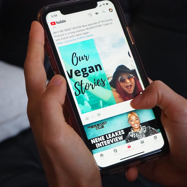 vegan youtube channels